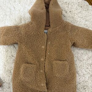 ZARA Teddy Coat Onsie— Size 1-3 (Kids)